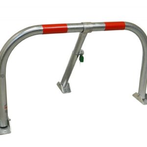 Široka preklopna parking barijera na lokot Model BS parkmax