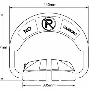 parking barijere parkmax BASIC MODEL dimenzije